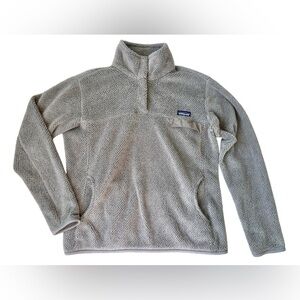Patagonia Re-Tool Snap-T Pullover Taupe Size XL